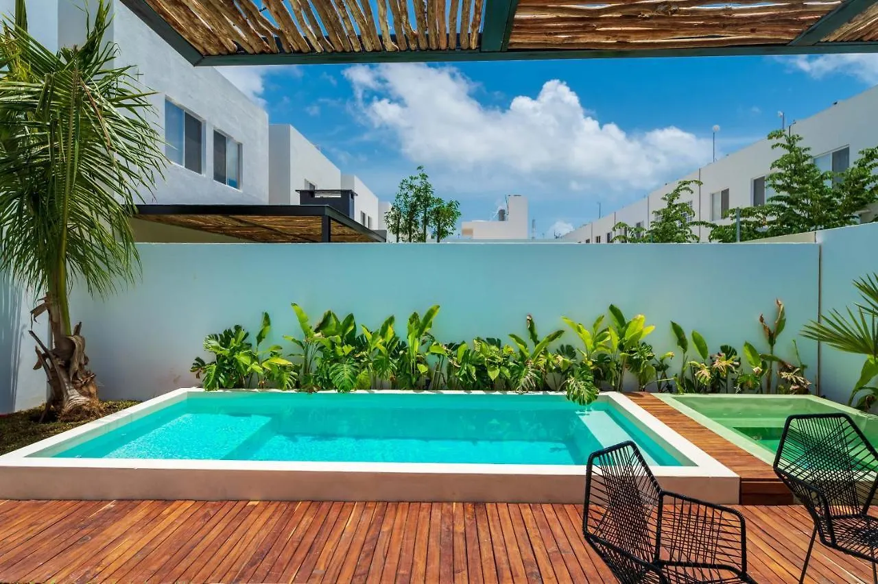 Holiday home Alberca Privada Con Jacuzzi Caliente Residencial Vigilado 24H - 22 Villa Playa del Carmen