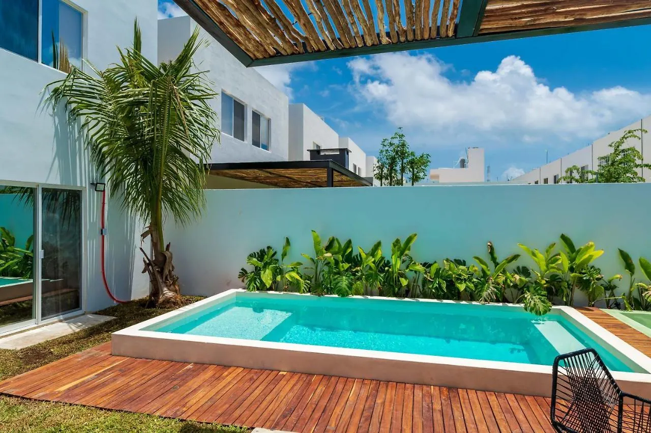 Alberca Privada Con Jacuzzi Caliente Residencial Vigilado 24H - 22 Villa Playa del Carmen Holiday home