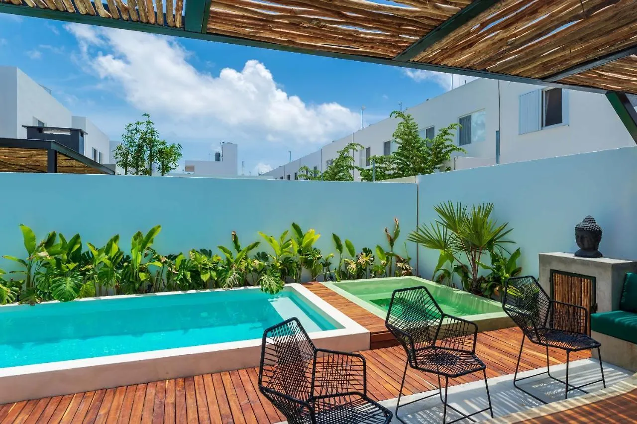Alberca Privada Con Jacuzzi Caliente Residencial Vigilado 24H - 22 Villa Playa del Carmen Holiday home